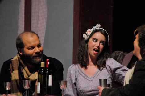 Soprano Ruth Kerr as Mimi in La Boheme