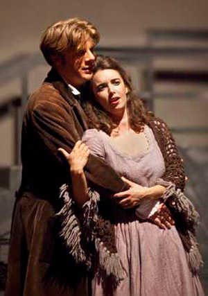 Soprano Ruth Kerr as Mimi in La Boheme