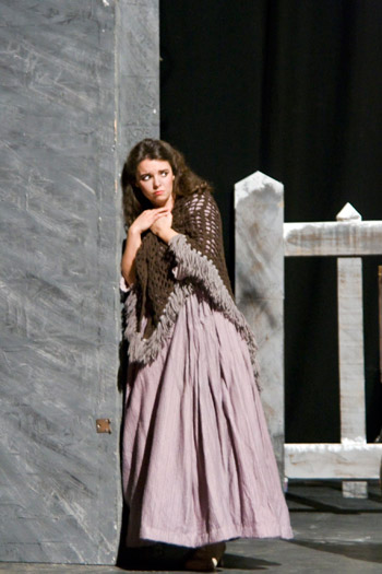 Soprano Ruth Kerr as Mimi in La Boheme