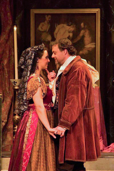 Soprano Ruth Kerr in Tosca